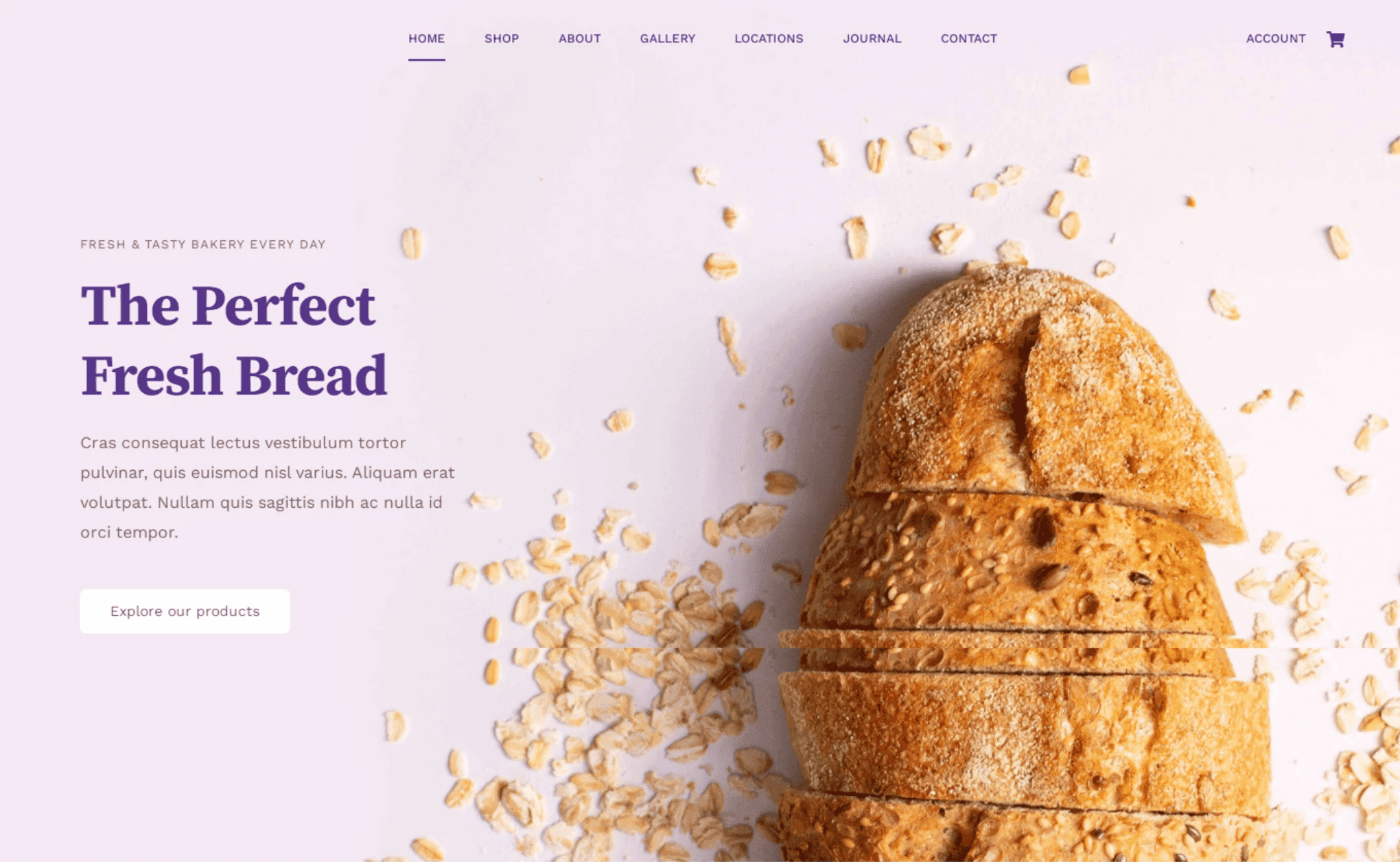 The Perfect Fresh Bread - Artisanal Bakery